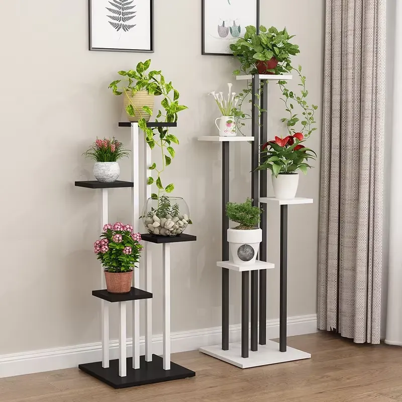 Bonsai Garden Display Stands - Meerlaags bloemenrek binnenplantenstandaard ruimtebesparend verticaal tuinrek
