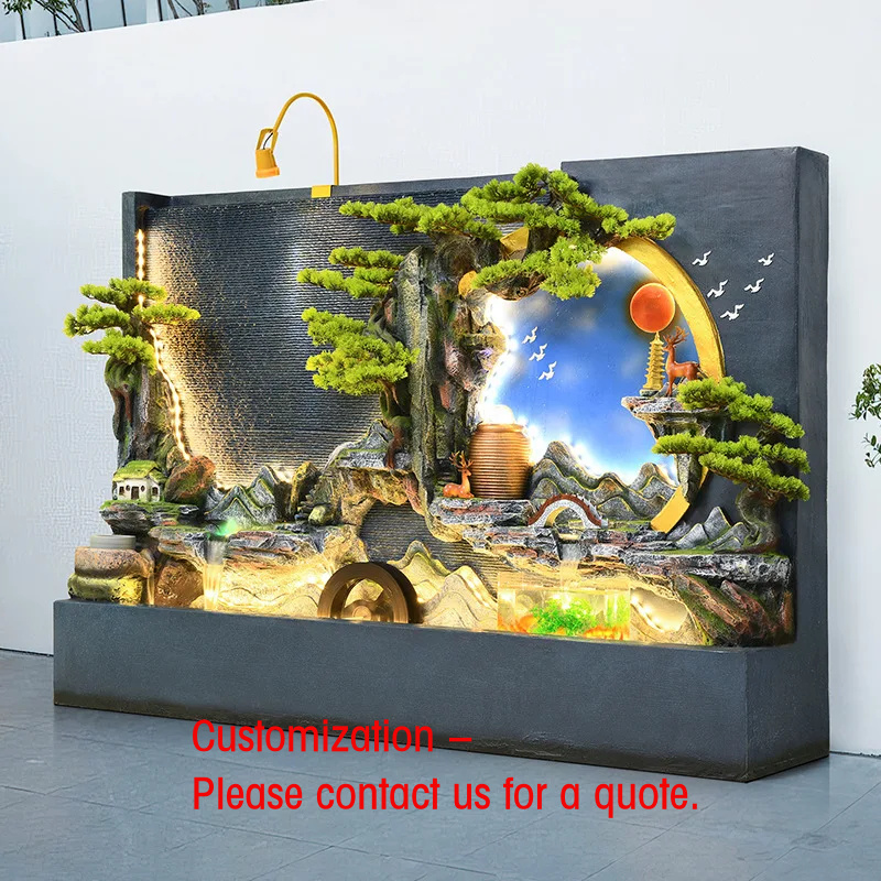 Bonsai Zen Garden Set - Elegante fonteinset voor tuin en terras,