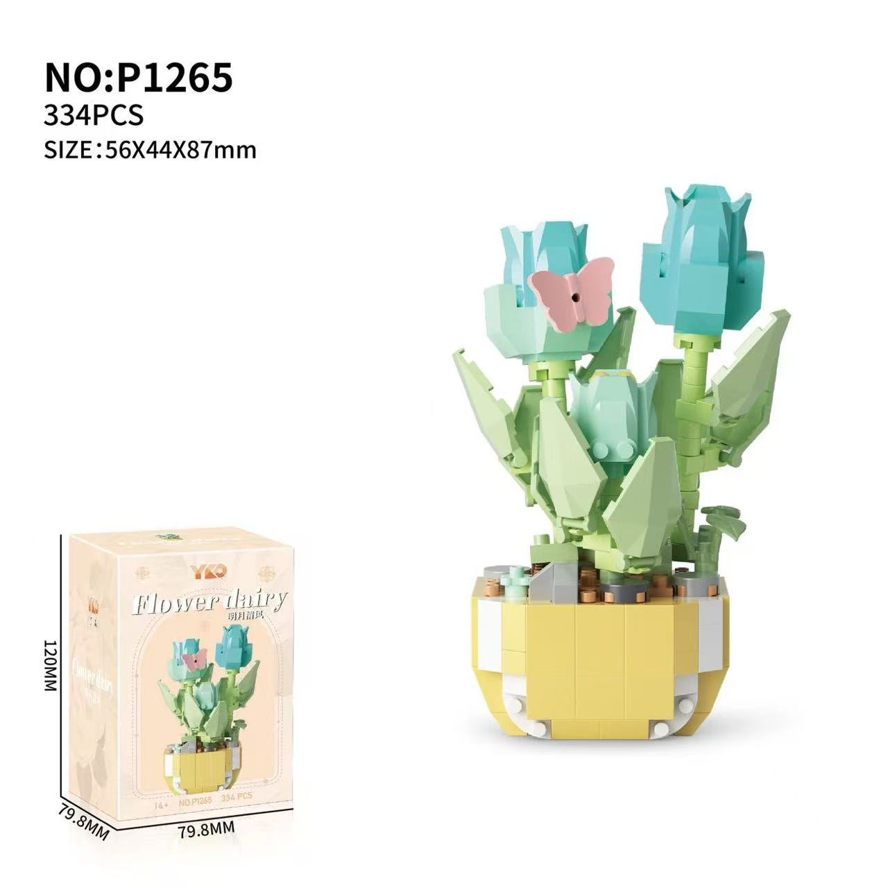 Mini Ingemaakte Bloemen Bouwst - Bonsai Garden Lego recensie en prijs