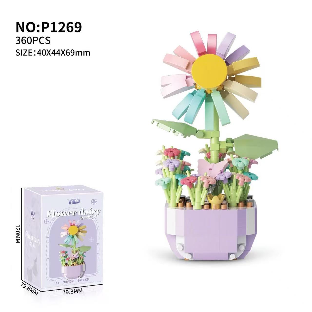 Mini Ingemaakte Bloemen Bouwst - Bonsai Garden Lego recensie en prijs