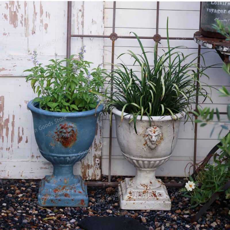 Vintage antieke afwerking leeu - Bonsai Garden Display recensie en prijs