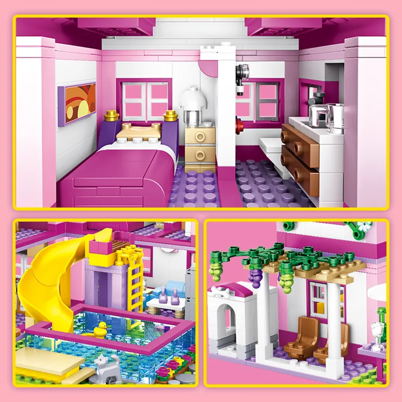 Stadsmodel Zomervilla Huis met - Bonsai Garden Lego recensie en prijs