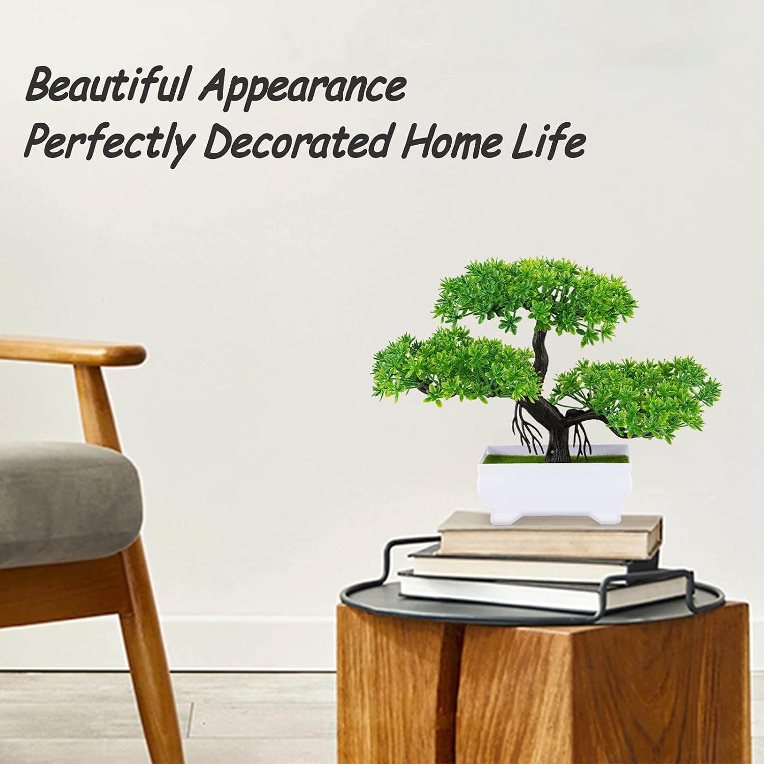 1 stks groene kunstplanten bon - Bonsai Garden For Home recensie en prijs
