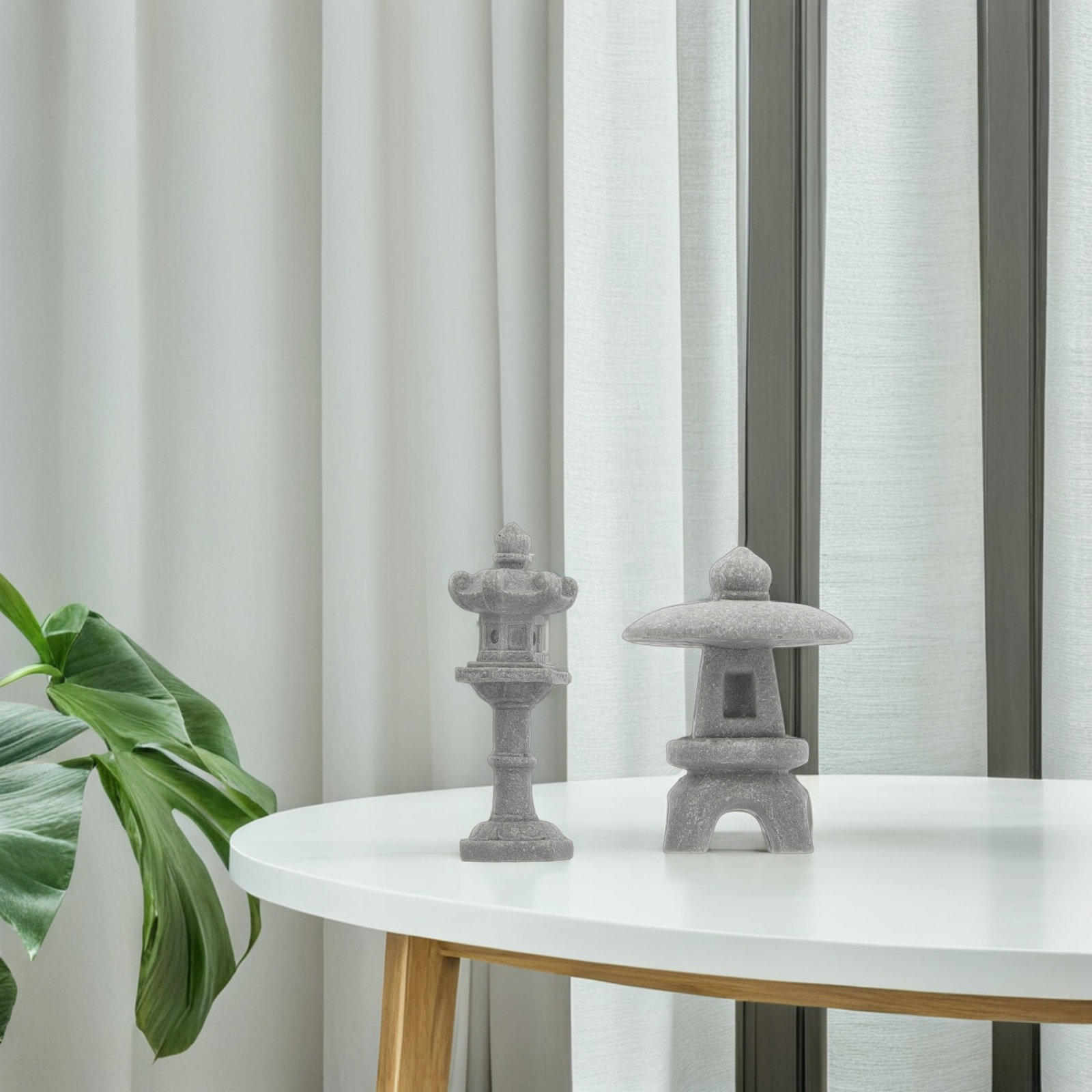 6-delige Japanse stenen lantaa - Bonsai Zen Garden Set recensie en prijs