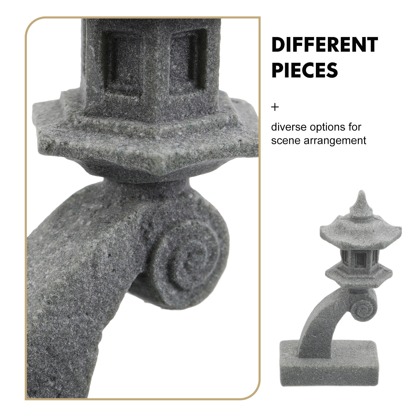 6-delige Japanse stenen lantaa - Bonsai Zen Garden Set recensie en prijs