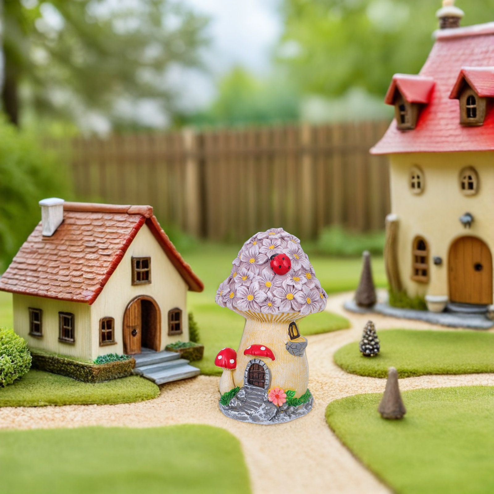 Weerbestendig hars-paddenstoel - Bonsai Garden House recensie en prijs