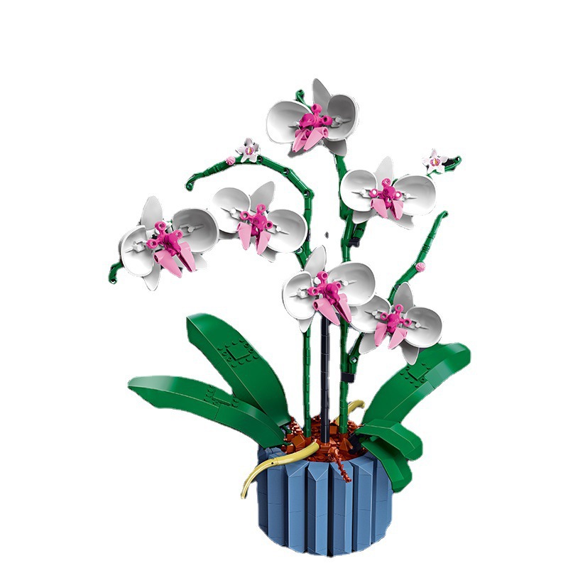 Grappige Joy Orchidee Bloemenb - Bonsai Garden Lego recensie en prijs