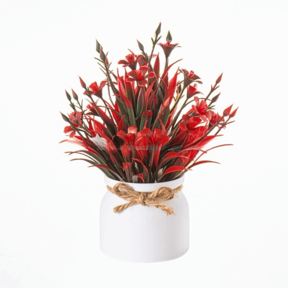 Nieuwe nep ingemaakte bloemen  - Bonsai Garden For Home recensie en prijs