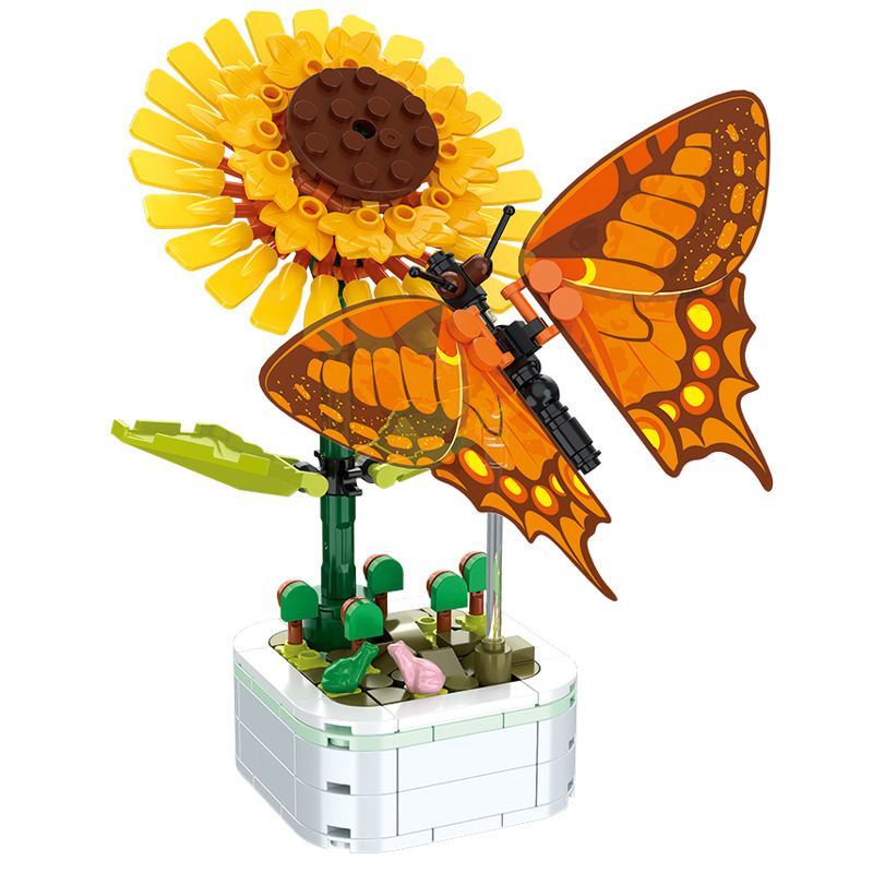 DIY Mini Vlinder Insect Potpla - Bonsai Garden Lego recensie en prijs