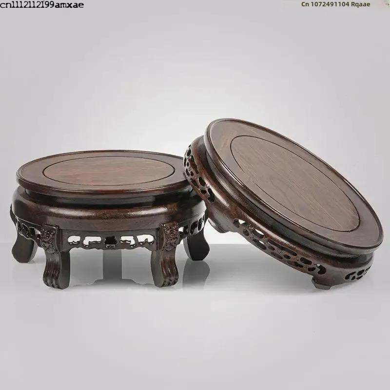 Ebbenhouten Ronde Tafel Ambach - Bonsai Garden Display Stands recensie en prijs
