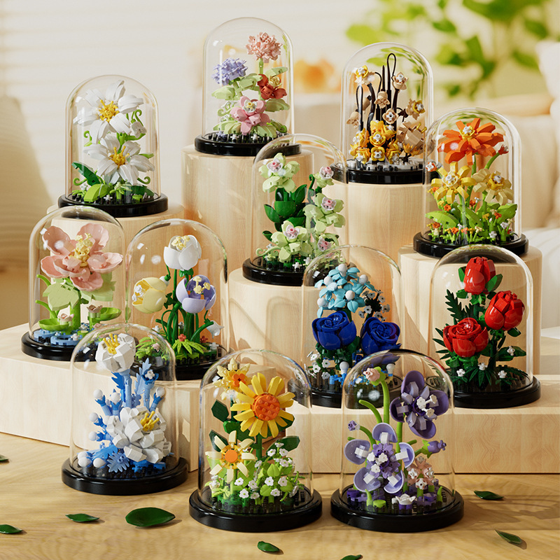 Bloemboeket Bonsai Bouwstenen  - Bonsai Garden Lego recensie en prijs