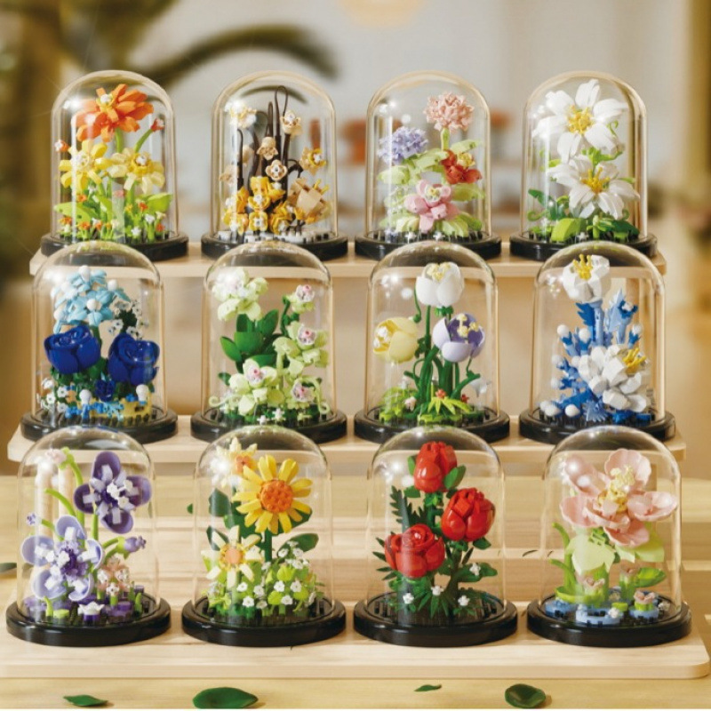 Bloemboeket Bonsai Bouwstenen  - Bonsai Garden Lego recensie en prijs