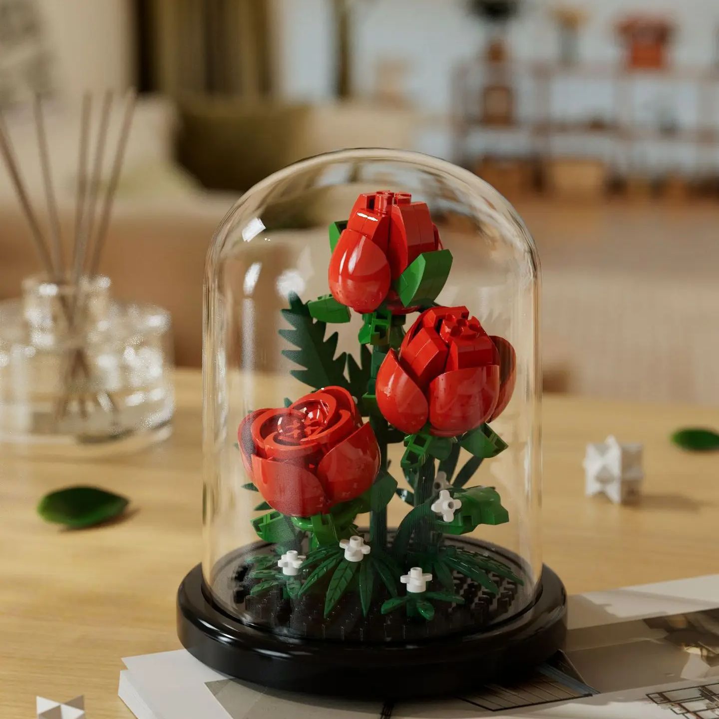 Bloemboeket Bonsai Bouwstenen  - Bonsai Garden Lego recensie en prijs
