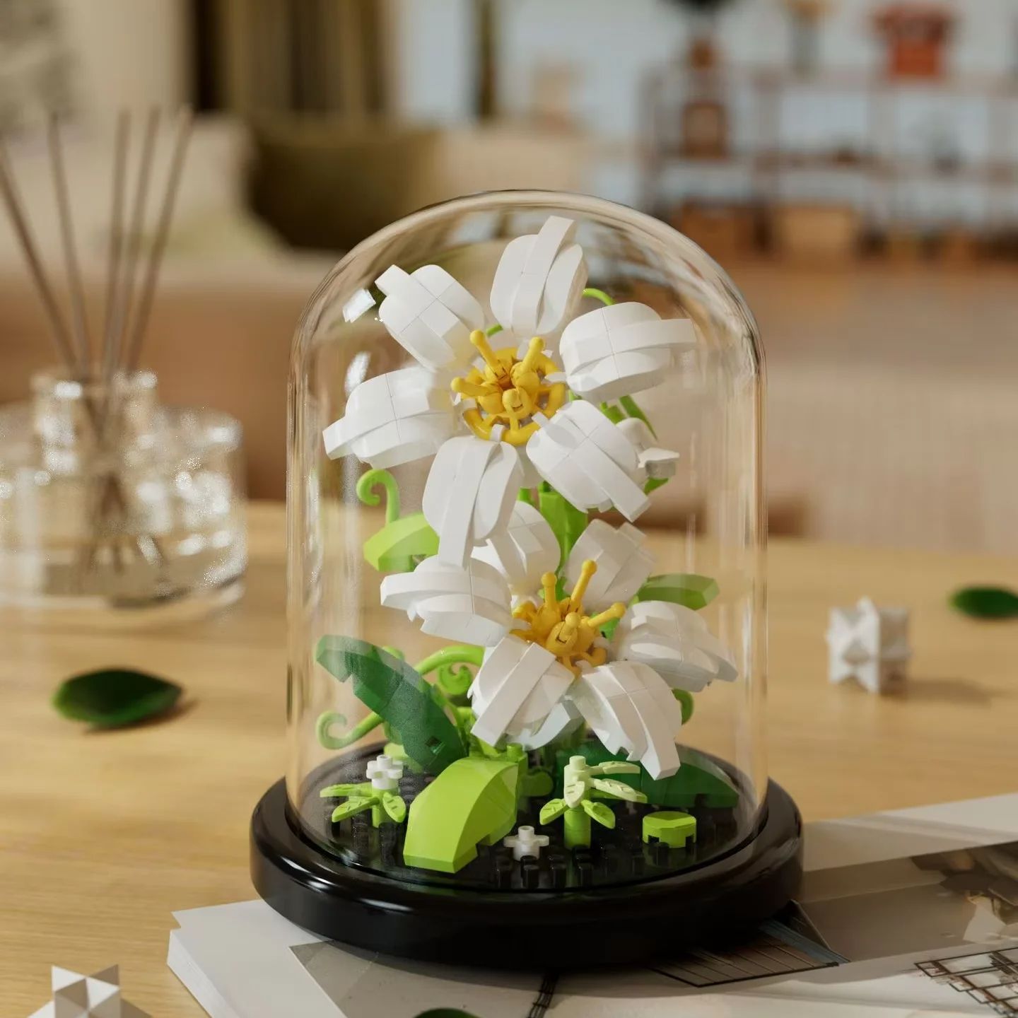 Bloemboeket Bonsai Bouwstenen  - Bonsai Garden Lego recensie en prijs