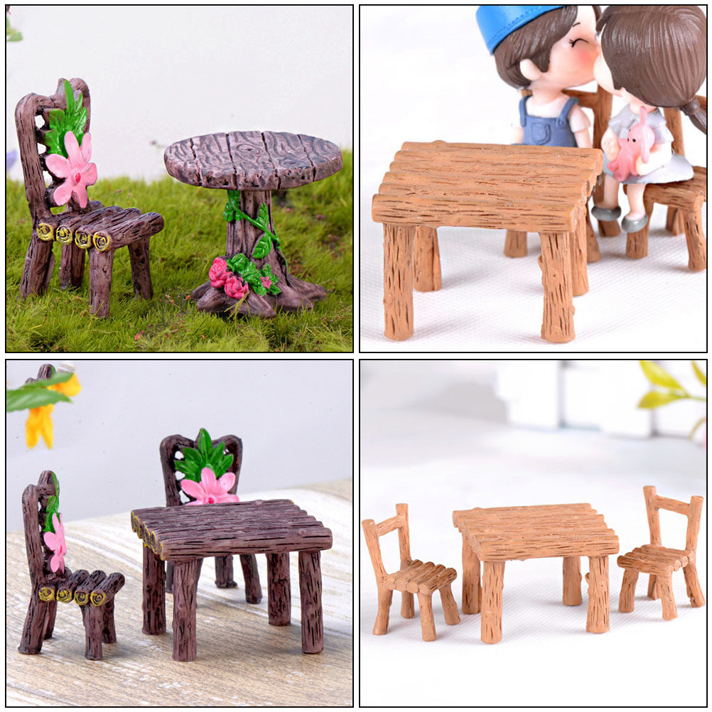 5 sets hars miniatuur stoel ta - Bonsai Garden For Home recensie en prijs